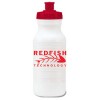 Redfish is providing racers with water bottles "Stay hydrated"