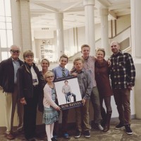 Reeves Family celebrates Rob's IBLOY award